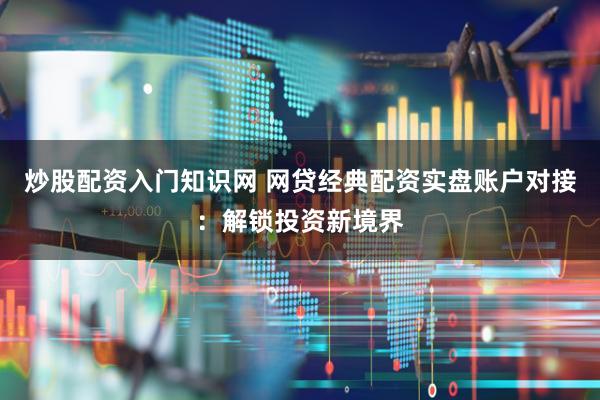 炒股配资入门知识网 网贷经典配资实盘账户对接：解锁投资新境界
