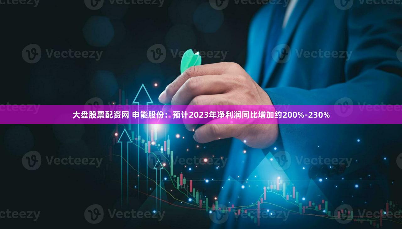 大盘股票配资网 申能股份：预计2023年净利润同比增加约200%-230%