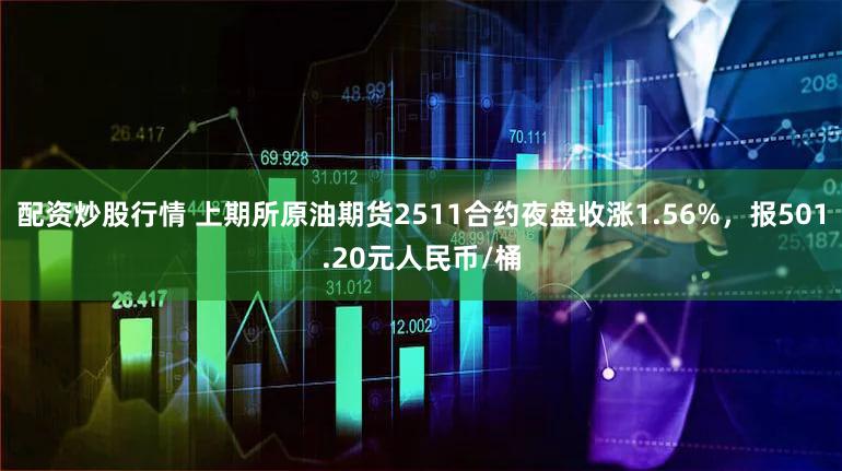 配资炒股行情 上期所原油期货2511合约夜盘收涨1.56%，报501.20元人民币/桶