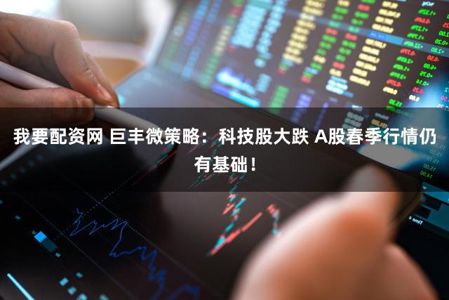 我要配资网 巨丰微策略：科技股大跌 A股春季行情仍有基础！