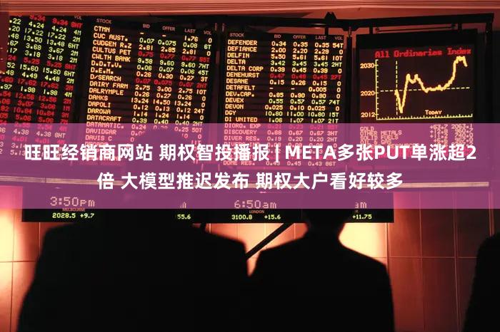 旺旺经销商网站 期权智投播报 | META多张PUT单涨超2倍 大模型推迟发布 期权大户看好较多